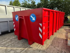 Le Conteneur Ouvert LHORTO 20m3 pour le chargement de gravats, de bois, de ferraille, de déchets verts, adapté aux chantiers, recyclage, gestion des déchets