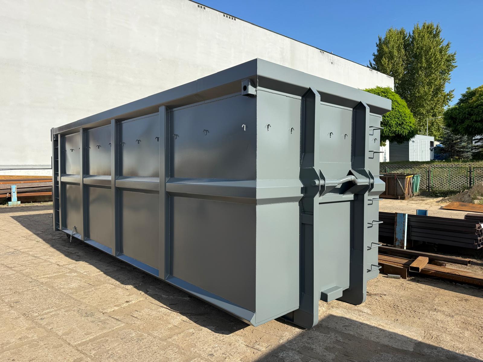 Lhorto conteneur ouvert 40m3 renforcé mitraille conteneur ouvert Lhorto 40m3 renforcé mitraille Conçu spécifiquement pour résister à l'impact de la mitraille et des débris de grande taille