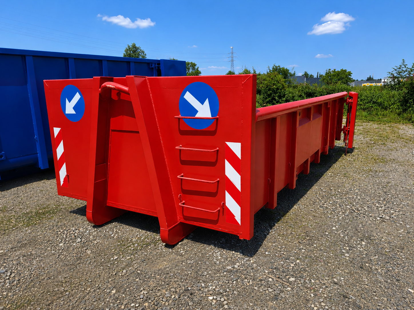 1.10m³ de stock RAL 3020