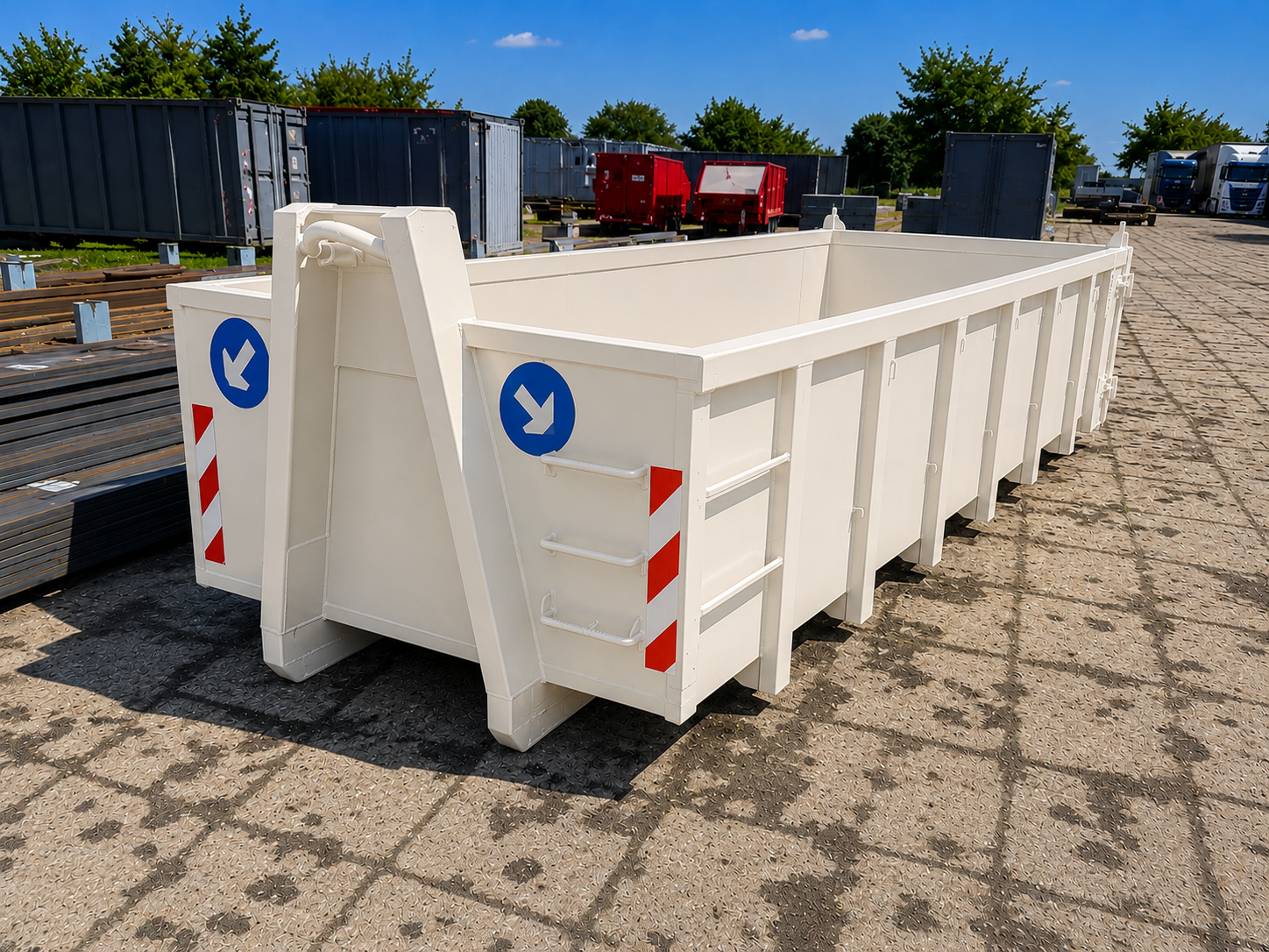 5.Coneneur 10m³ blanc